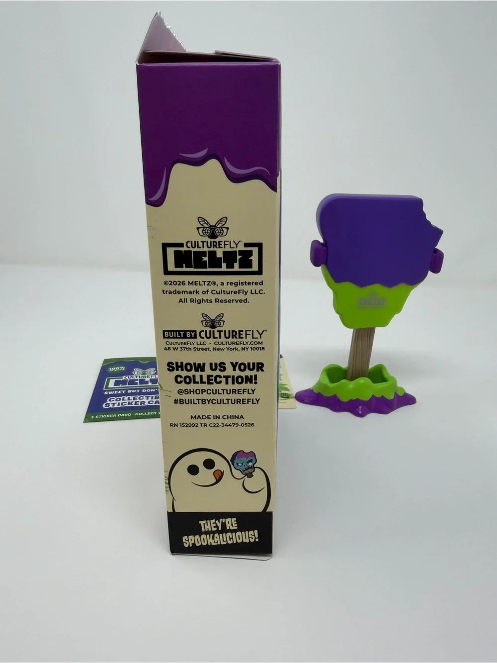 CultureFly Meltz Halloween Series 2 Frankenstein Franky Mystery Vinyl Figure